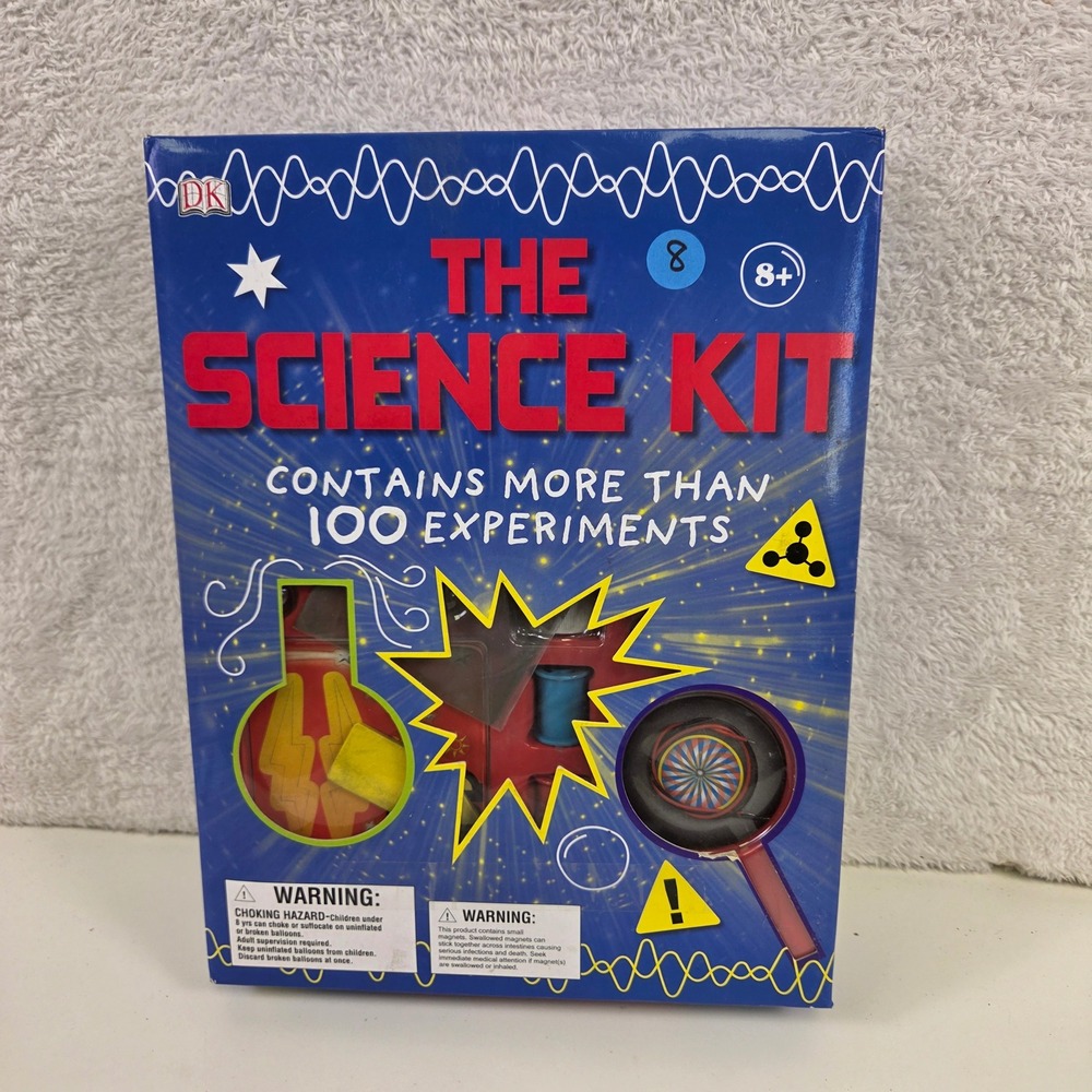 DK The Science Kit 100+ Experiments STEM Educational Activity Set Ages 8+